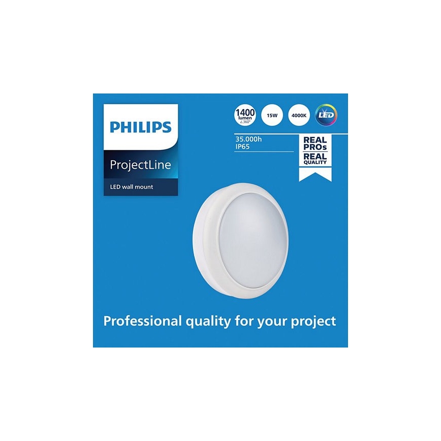Philips - LED Seinävalo PROJECTLINE LED/15W/230V IP65