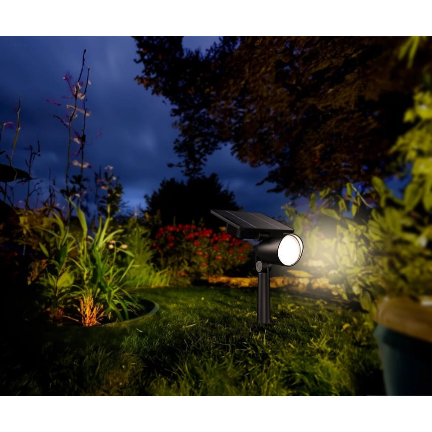 Philips - LED Solar kohdevalo ASHLYN LED/1,4W/3,7V 2700K IP44