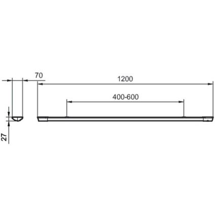 Philips - LED Työtasovalo PROJECTLINE LED/30W/230V