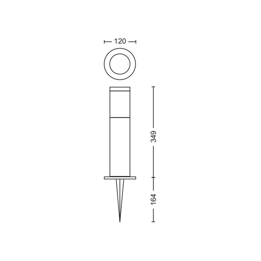 Philips - LED Ulkolamppu GARDENLINK LED/6W/12V 4000K IP44