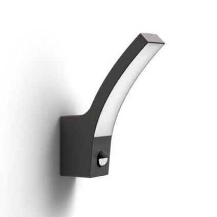 Philips-LED Ulkoseinävalaisin anturilla SPLAY LED/12W/230V 2700K IP44