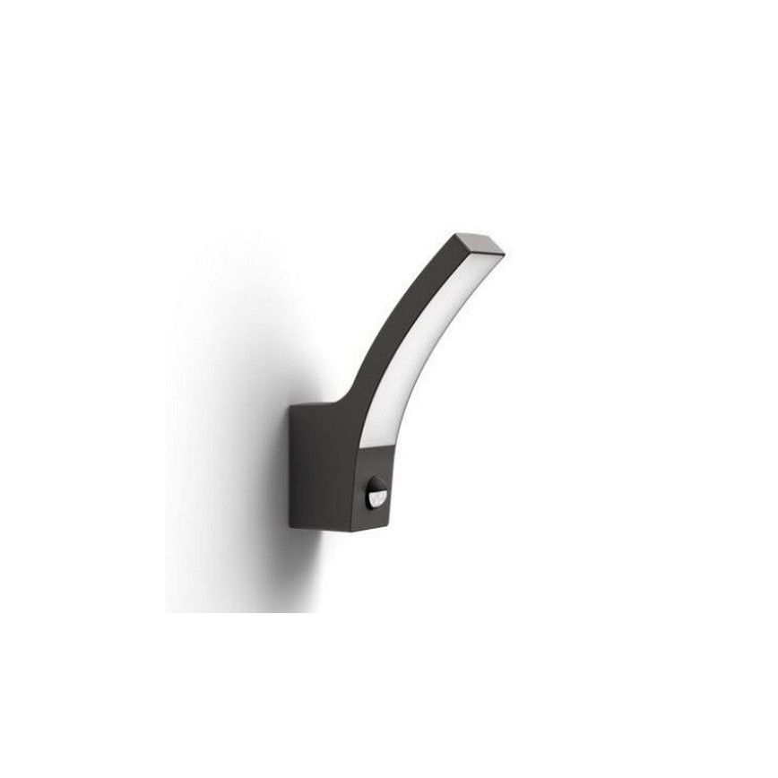 Philips-LED Ulkoseinävalaisin anturilla SPLAY LED/12W/230V 2700K IP44