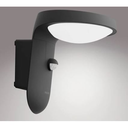 Philips - LED ulkoseinävalaisin anturilla LED/9W/230V 4000K IP44