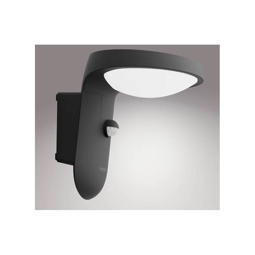 Philips - LED ulkoseinävalaisin anturilla LED/9W/230V 4000K IP44