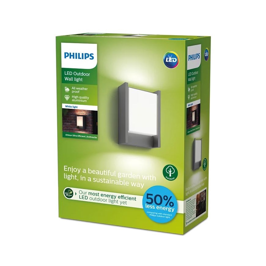 Philips - LED-ulkoseinävalaisin LED/3,8W/230V 3000K IP44