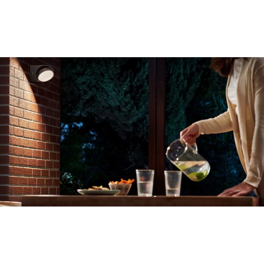 Philips - LED-ulkoseinävalaisin LED/7W/230V 2700K IP44