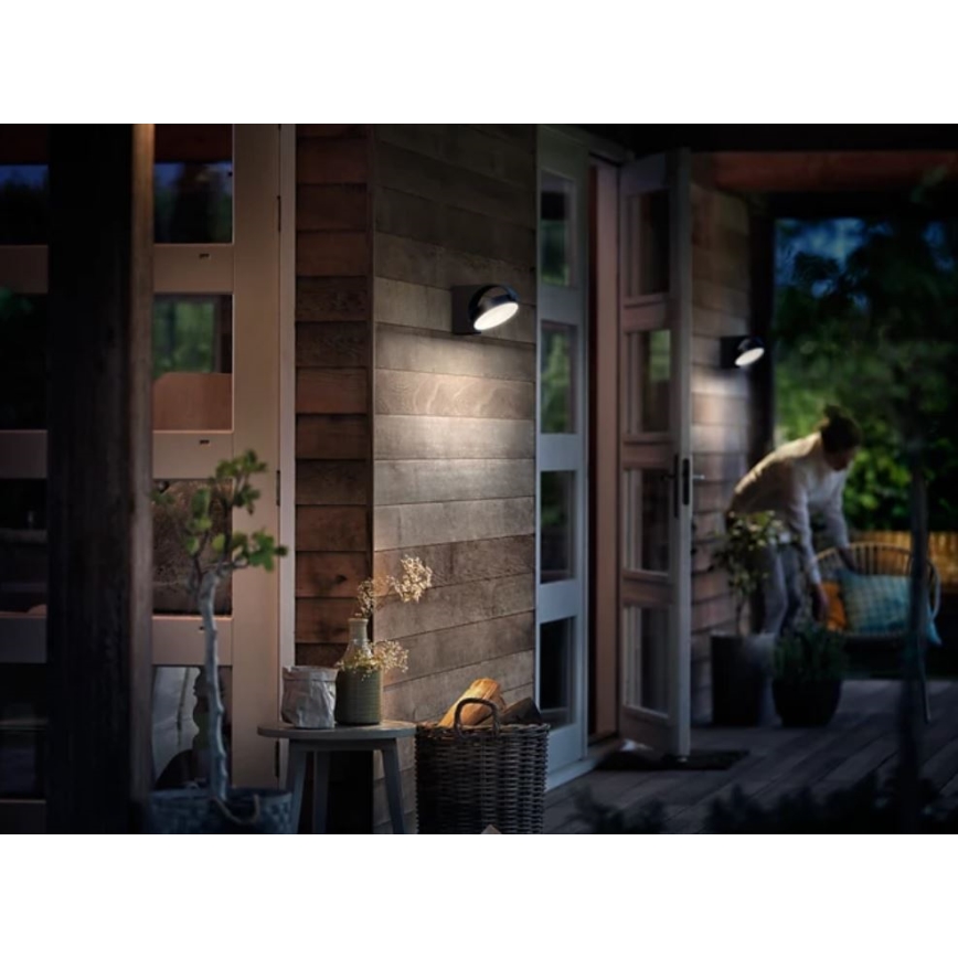 Philips - LED-ulkoseinävalaisin LED/7W/230V 2700K IP44