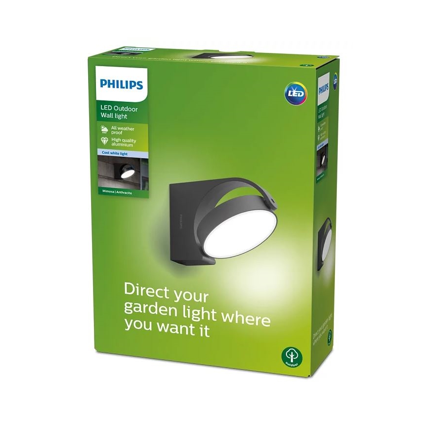 Philips - LED-ulkoseinävalaisin LED/7W/230V 4000K IP44