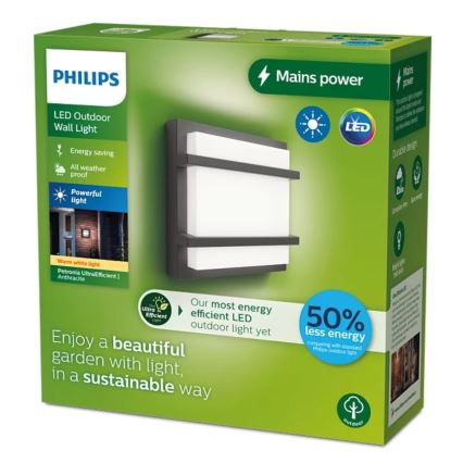 Philips - LED-ulkoseinävalaisin PETRONIA LED/3,8W/230V IP44