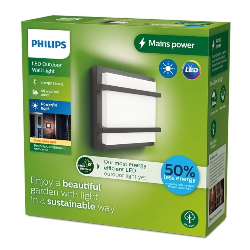Philips - LED-ulkoseinävalaisin PETRONIA LED/3,8W/230V IP44