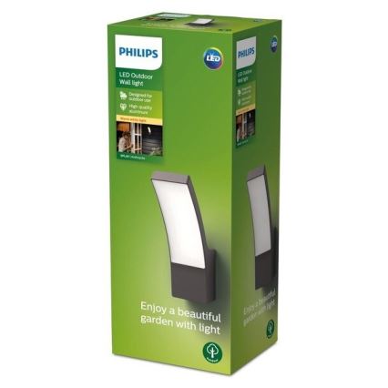 Philips - LED-ulkoseinävalaisin LED/12W/230V 2700K IP44