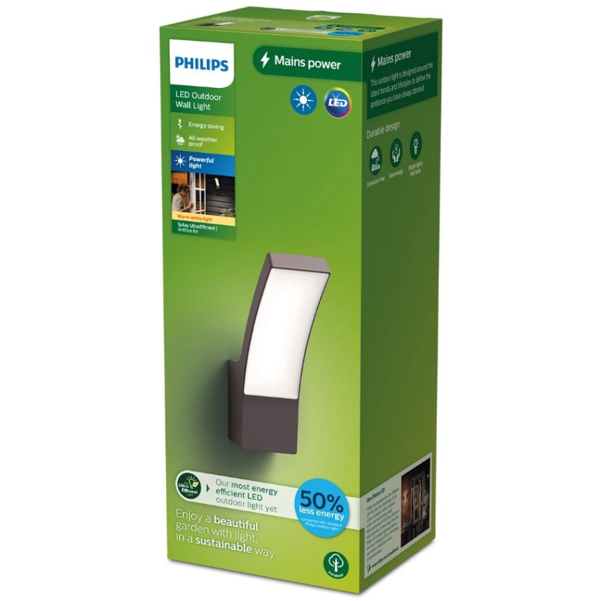 Philips - LED-ulkoseinävalaisin SPLAY LED/3,8W/230V IP44