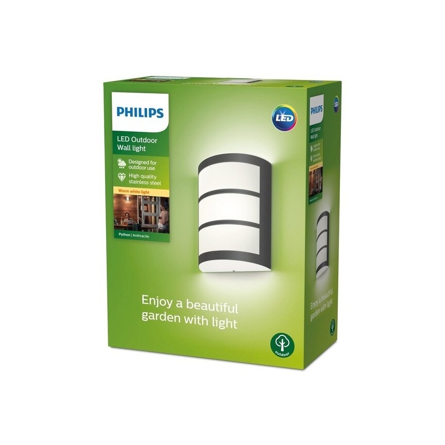 Philips - LED-ulkoseinävalo LED/6W/230V 2700K IP44