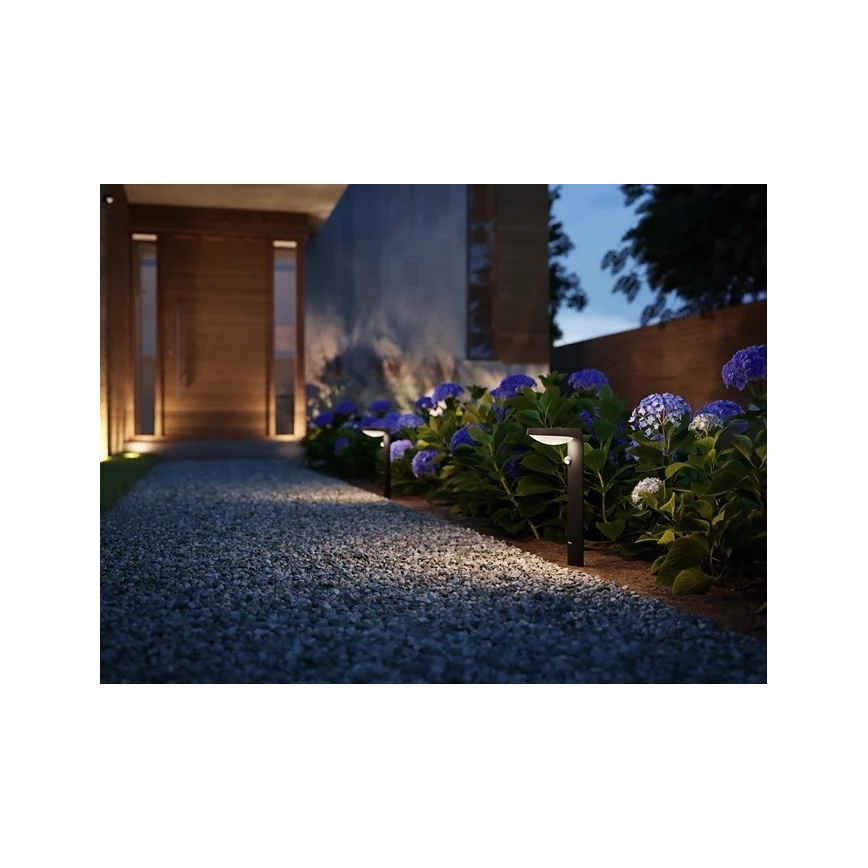 Philips - LED-ulkovalaisin anturilla LED/9W/230V 2700K IP44