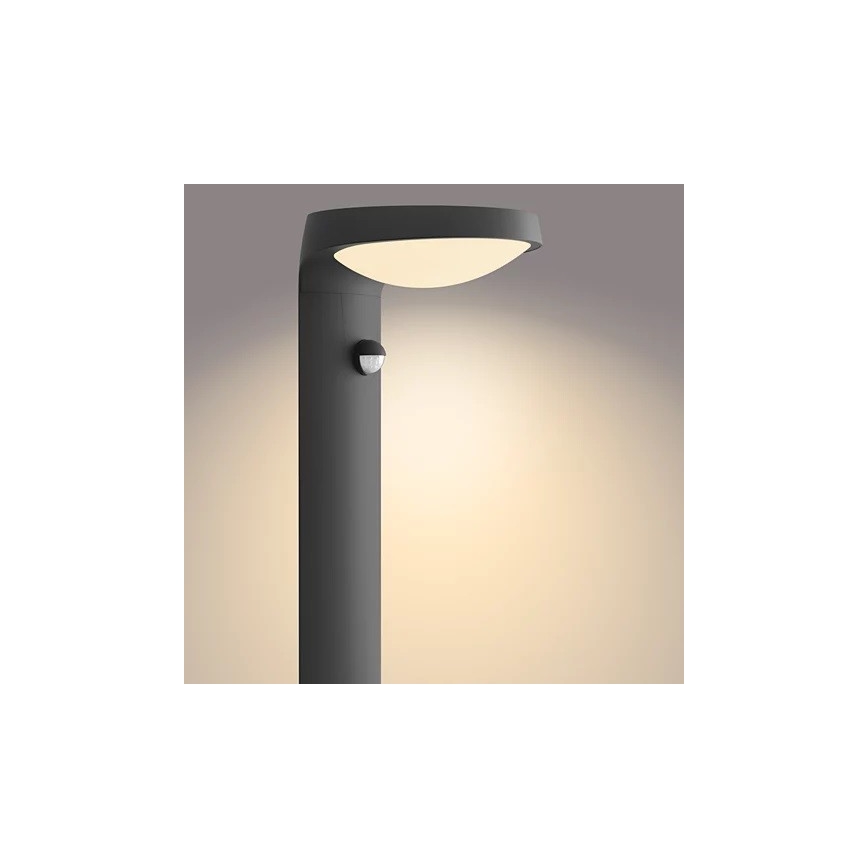 Philips - LED-ulkovalaisin anturilla LED/9W/230V 2700K IP44