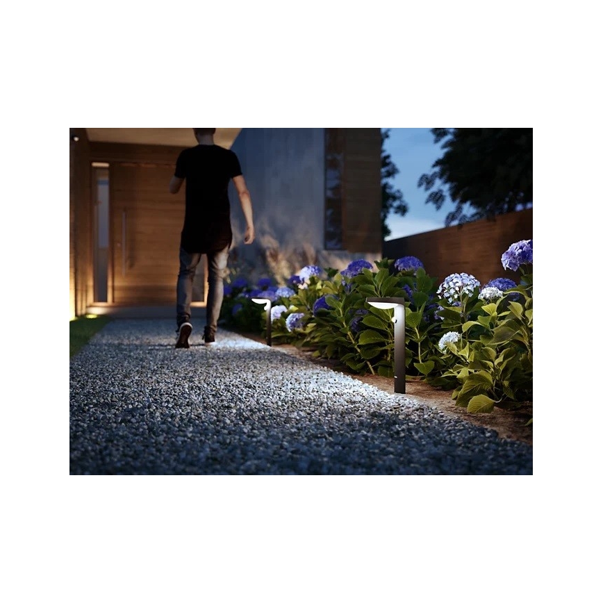 Philips - LED-ulkovalaisin anturilla LED/9W/230V 4000K IP44