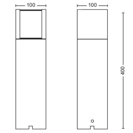Philips - LED-ulkovalaisin LED/6W/12V 2700K IP44