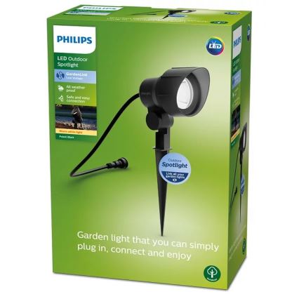 Philips - LED-ulkovalaisin LED/6W/12V 2700K IP44