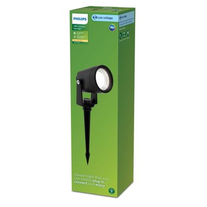 Philips - LED-ulkovalaisin GARDENLINK REUEL LED/1,5W/24V 2700K IP44