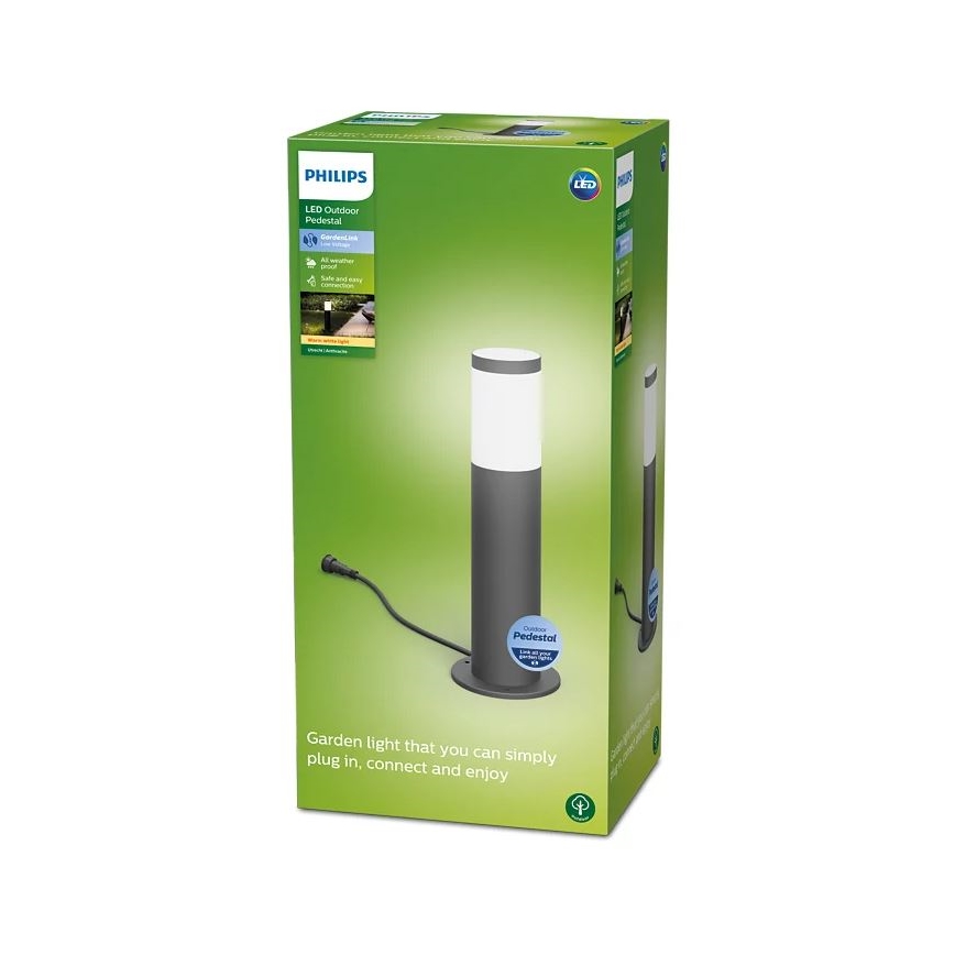Philips - LED-ulkovalaisin GARDENLINK LED/6W/12V 2700K IP44