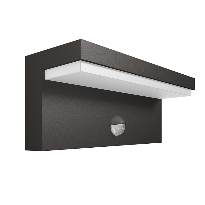 Philips - LED Ulkovalo anturilla 2xLED/4,5W/230V 2700K IP44