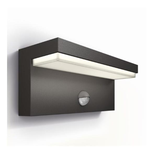 Philips - LED Ulkovalo anturilla BUSTAN LED/3,8W/230V 4000K IP44