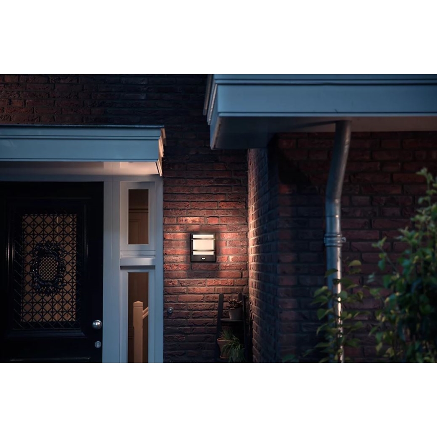Philips - LED Ulkovalo anturilla PETRONIA LED/3,8W/230V IP44