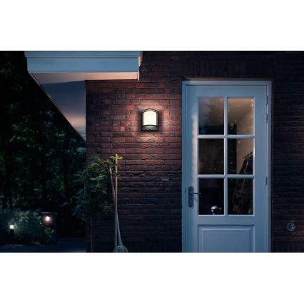 Philips - LED Ulkovalo anturilla SAMONDRA LED/3,8W/230V IP44