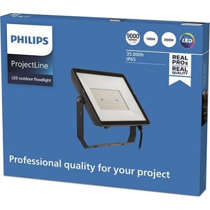 Philips - LED-ulkovalonheitin PROJECTLINE LED/100W/230V IP65 3000K