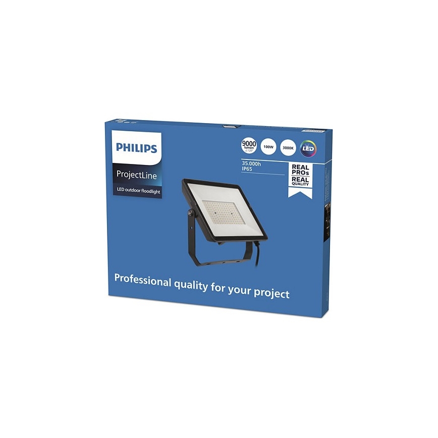 Philips - LED-ulkovalonheitin PROJECTLINE LED/100W/230V IP65 3000K