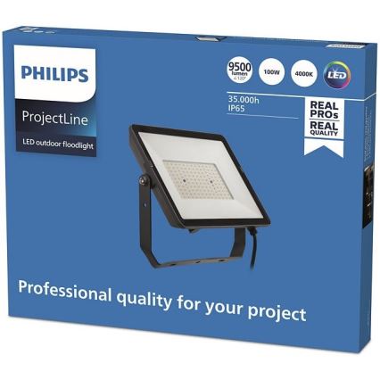 Philips - LED-ulkovalonheitin PROJECTLINE LED/100W/230V IP65 4000K
