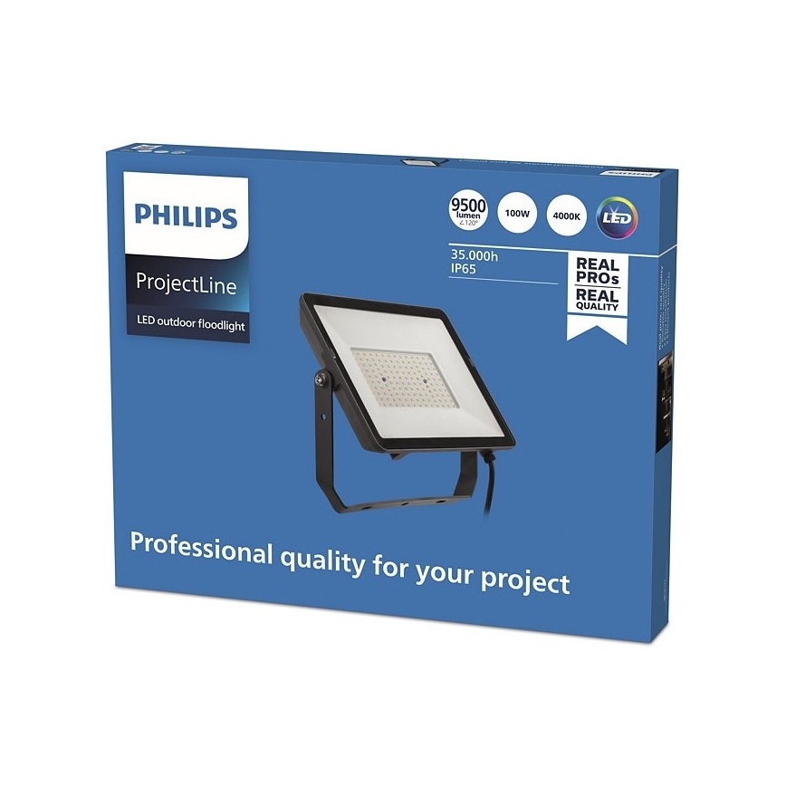 Philips - LED-ulkovalonheitin PROJECTLINE LED/100W/230V IP65 4000K