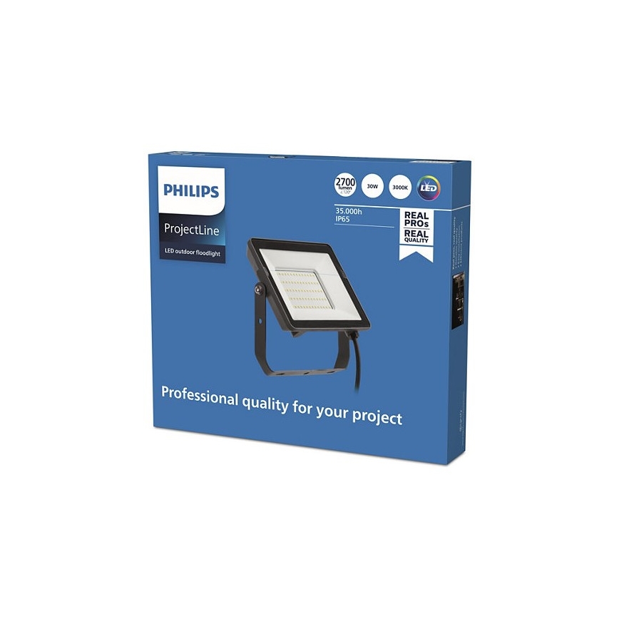 Philips - LED-ulkovalonheitin PROJECTLINE LED/30W/230V IP65 3000K