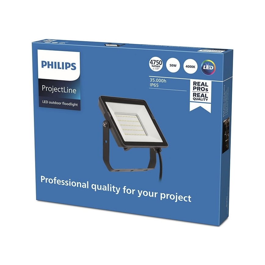 Philips - LED-ulkovalonheitin PROJECTLINE LED/50W/230V IP65 4000K