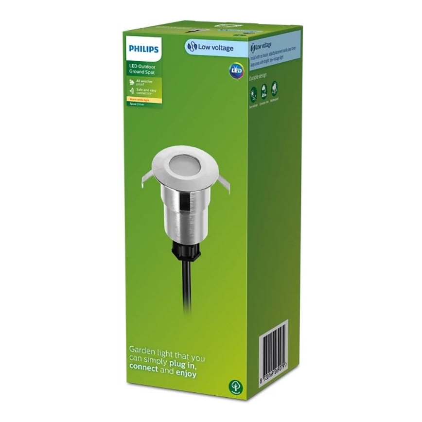 Philips - LED upotettava ulkovalo SPORE LED/1W/24V IP67
