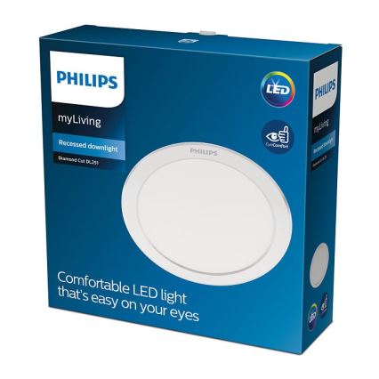 Philips - LED-upotettava valo LED / 17W / 230V 3000K