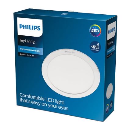 Philips - LED-upotettava valo LED / 17W / 230V 4000K