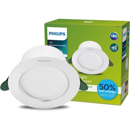 Philips - LED upotettava valo LED/6,5W/230V 4000K