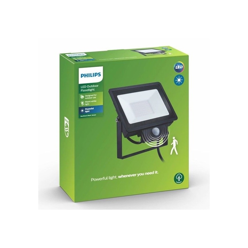 Philips - LED-valonheitin anturilla DECOFLOOD LED/20W/230V IP65