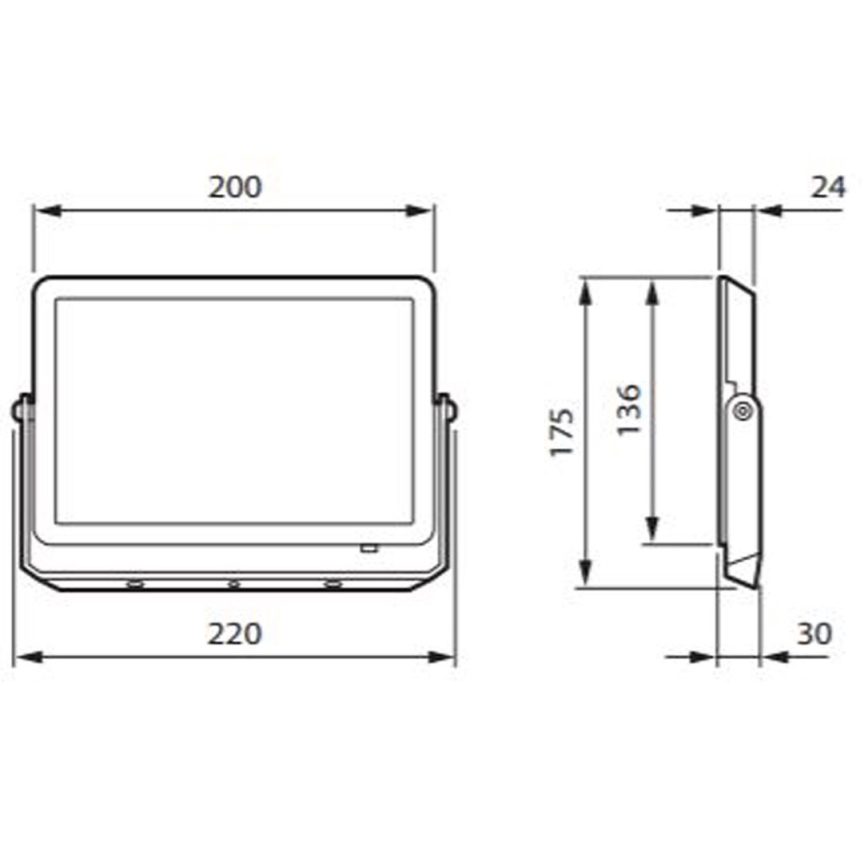 Philips - LED-valonheitin DECOFLOOD LED/50W/230V IP65