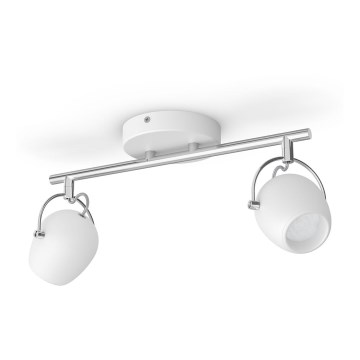 Philips Lirio 57032/31/P0 - LED-kohdevalaisin PLANET 2xLED/4,2W/230V