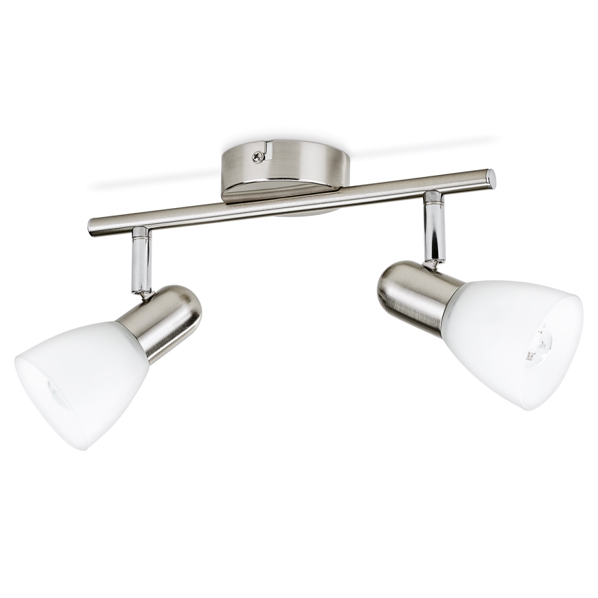 Philips Massive - Kohdevalo 2xE14/40W mattakromi