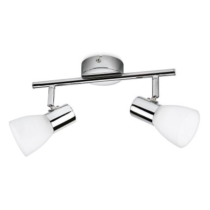 Philips Massive - Kohdevalo 2xLED/4,3W kiiltävä kromi
