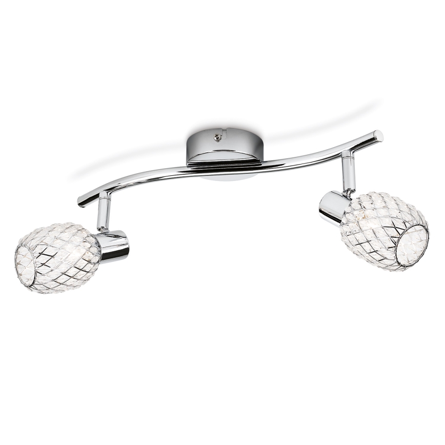 Philips Massive - Kohdevalo 2xG9/28W/230V kiiltävä kromi