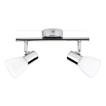 Philips Massive - Kohdevalo 2xLED/4,3W kiiltävä kromi