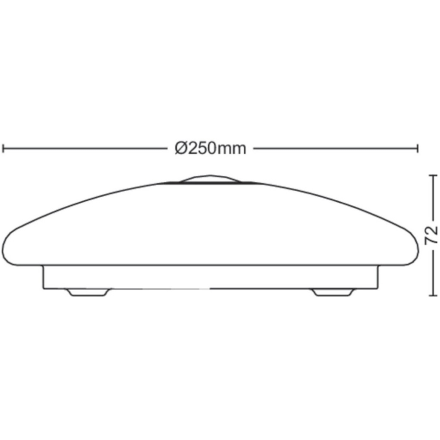 Philips - LED-kattovalaisin anturilla MAUVE LED/6W/230V
