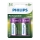 Philips R20B2A300/10 - 2 kpl Uudelleenladattava akku D MULTILIFE NiMH/1,2V/3000 mAh