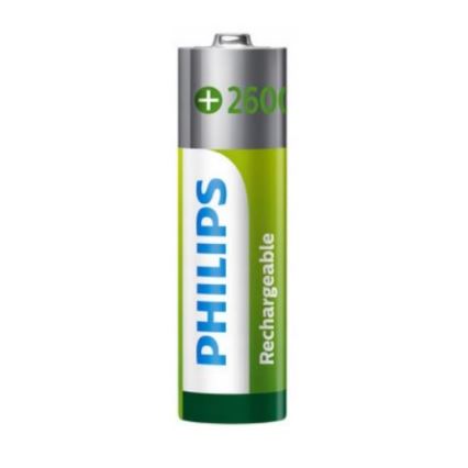 Philips R6B4B260/10 - 4 kpl Uudelleenladattava akku AA NiMH/1,2V/2600 mAh