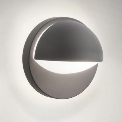 Philips - Seinävalo ulkokäyttöön JUNE 1xE27/12W/230V IP44 antrasiitti