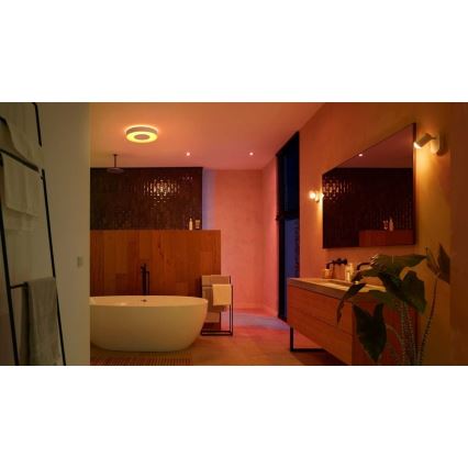 Philips -SET 3x LED RGBW Himmennettävä upotettu kylpyhuonevalaisin Sävy XAMENTO 1xGU10/5,7W/230V 2200-6500K IP44
